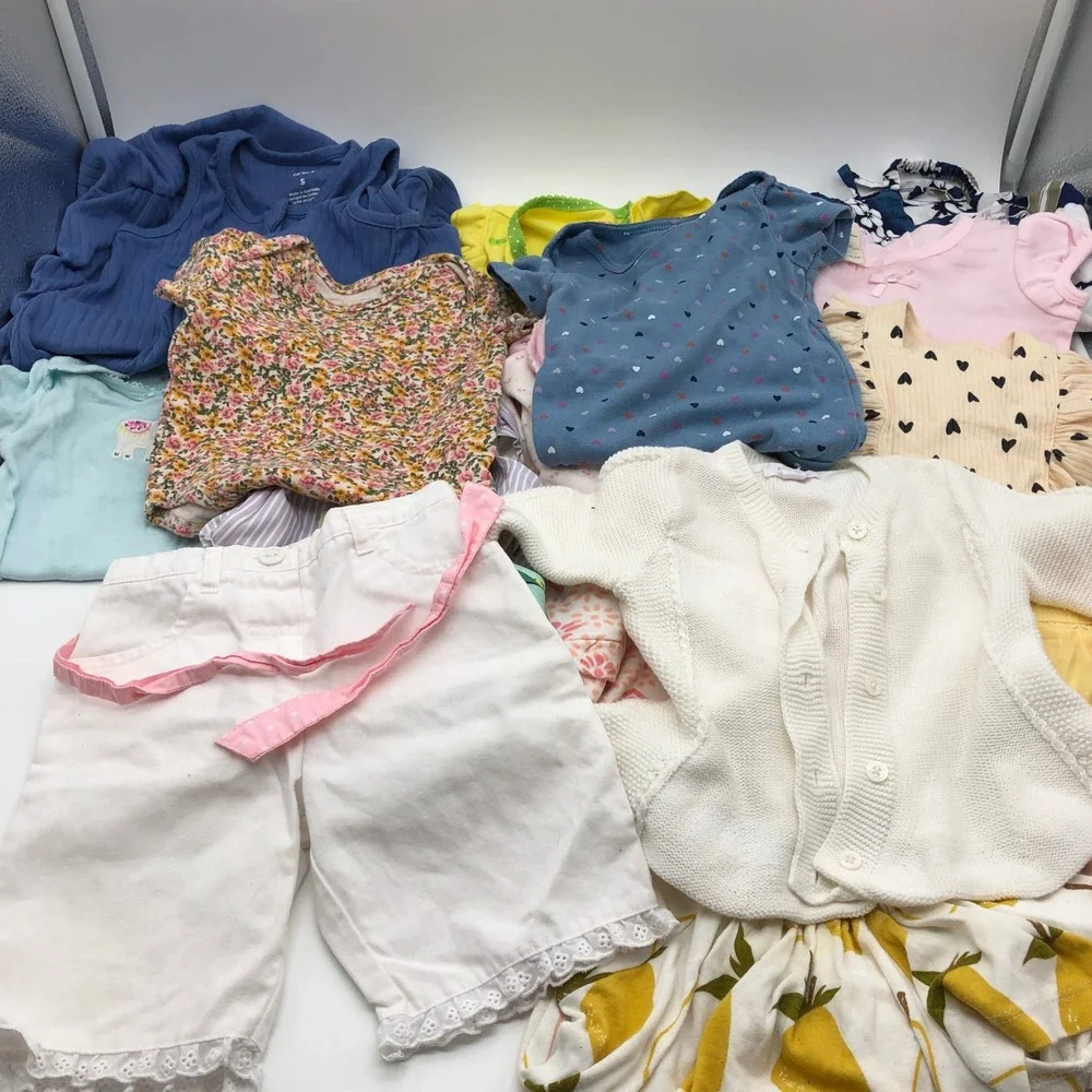 Baby Girls 0-3M Spring Summer Clothing BUNDLE‎ One Pieces Bodysuits Swimsuit
